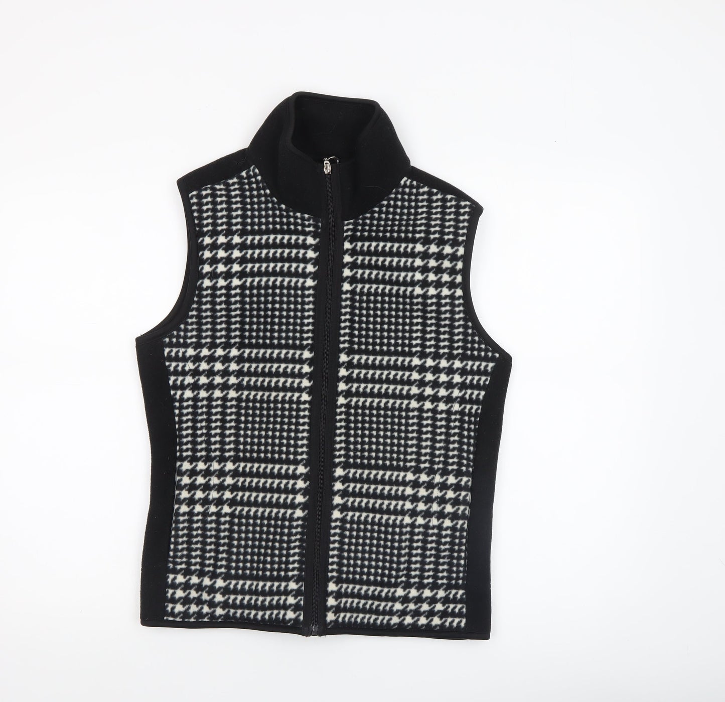 Womens UK Size S Eivissa Black Bodywarmer
