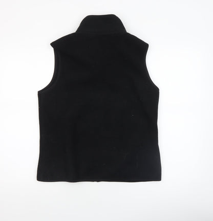 Womens UK Size S Eivissa Black Bodywarmer