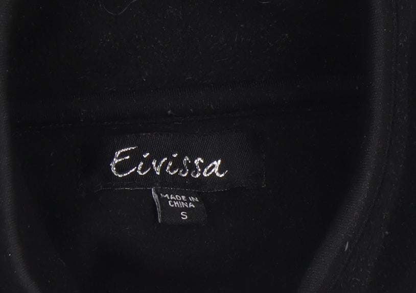 Womens UK Size S Eivissa Black Bodywarmer