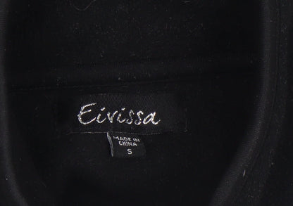 Womens UK Size S Eivissa Black Bodywarmer