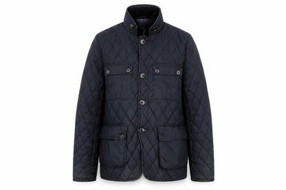 Ted Baker Women's Black Quilted Mid-Length Jacket Size 10