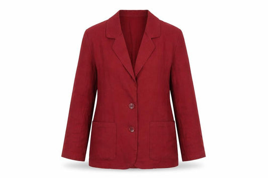 Womens UK Size 10 Marks and Spencer Regular Red Blazer
