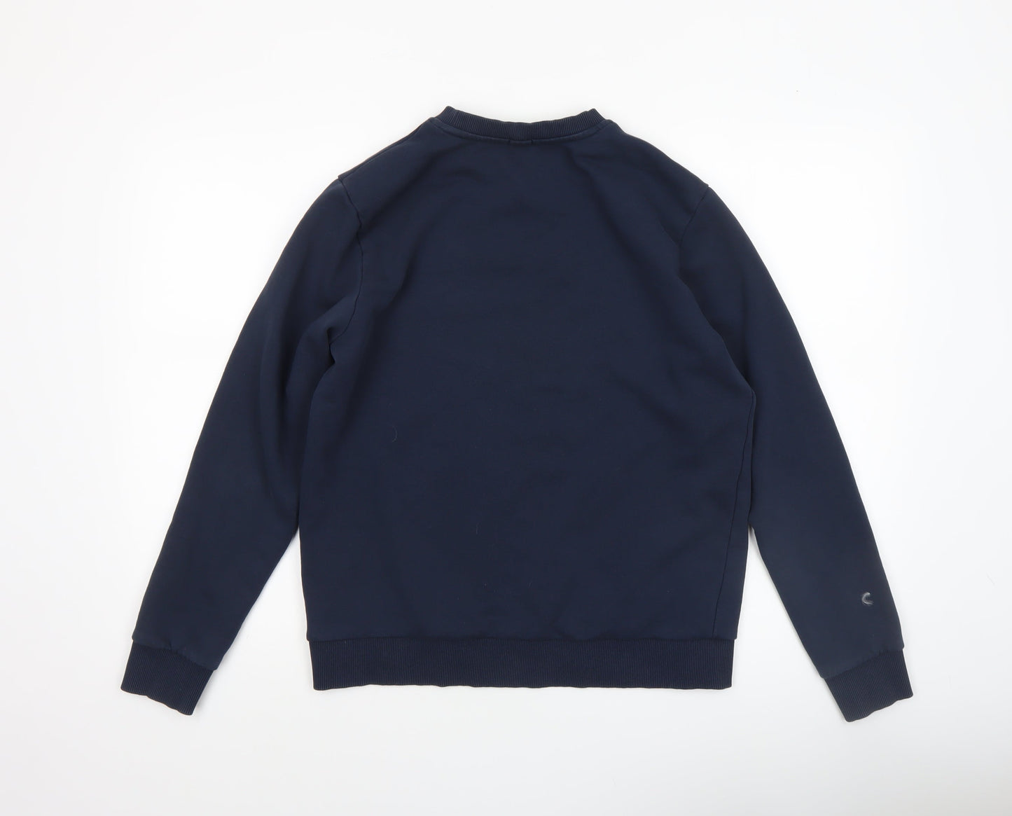 Mens UK Size S HUGO BOSS Blue Pullover Sweatshirt