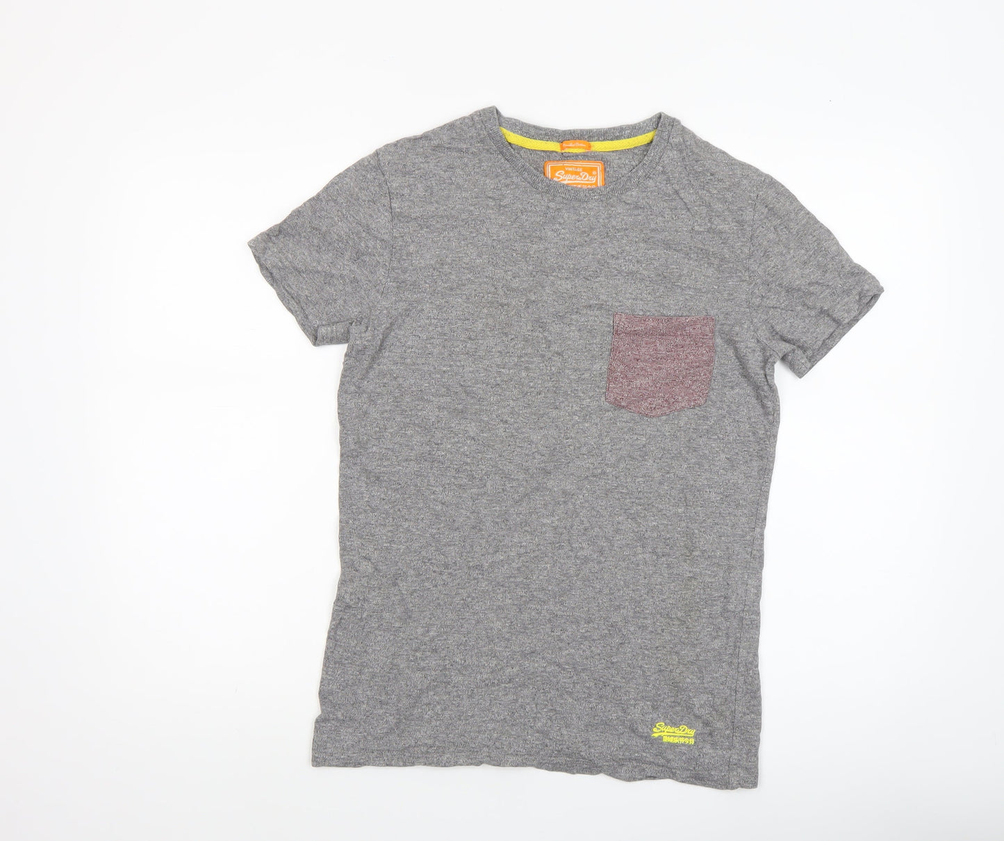 Mens UK Size S Superdry Grey  T-Shirt