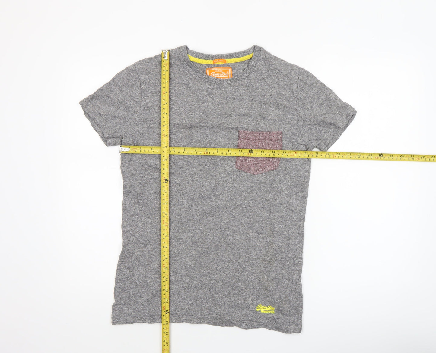 Mens UK Size S Superdry Grey  T-Shirt
