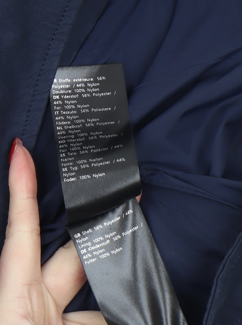 Womens UK Size S Samsøe Samsøe Blue Basic Jacket