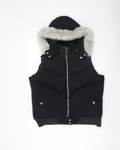 Womens UK Size 14 adidas Black Puffer Jacket