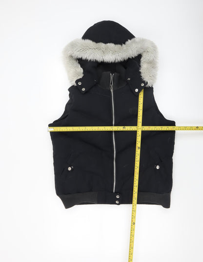 Womens UK Size 14 adidas Black Puffer Jacket