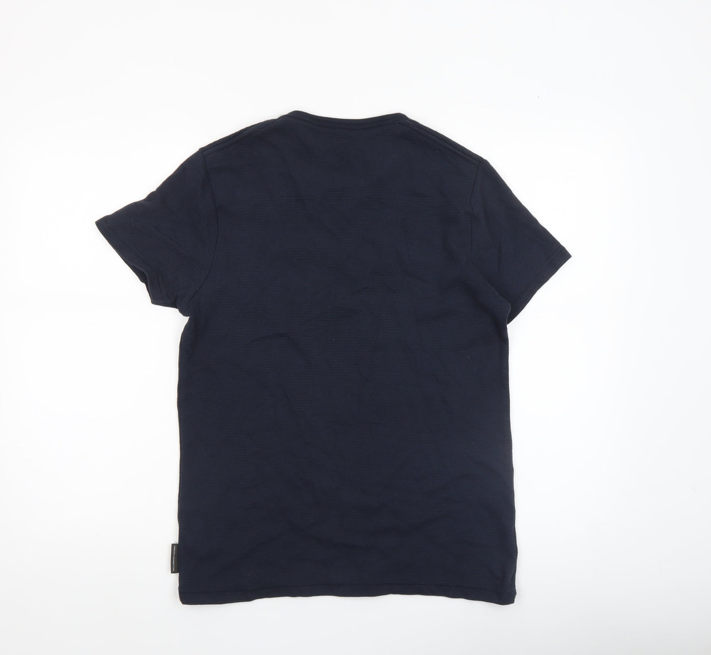 Mens UK Size S French Connection Blue  T-Shirt