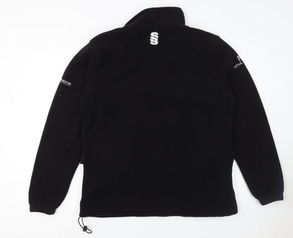 Mens UK Size M Surridge Black Basic Jacket