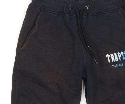 Mens UK Size XS Trapstar Regular Fit Jogger Black Trousers