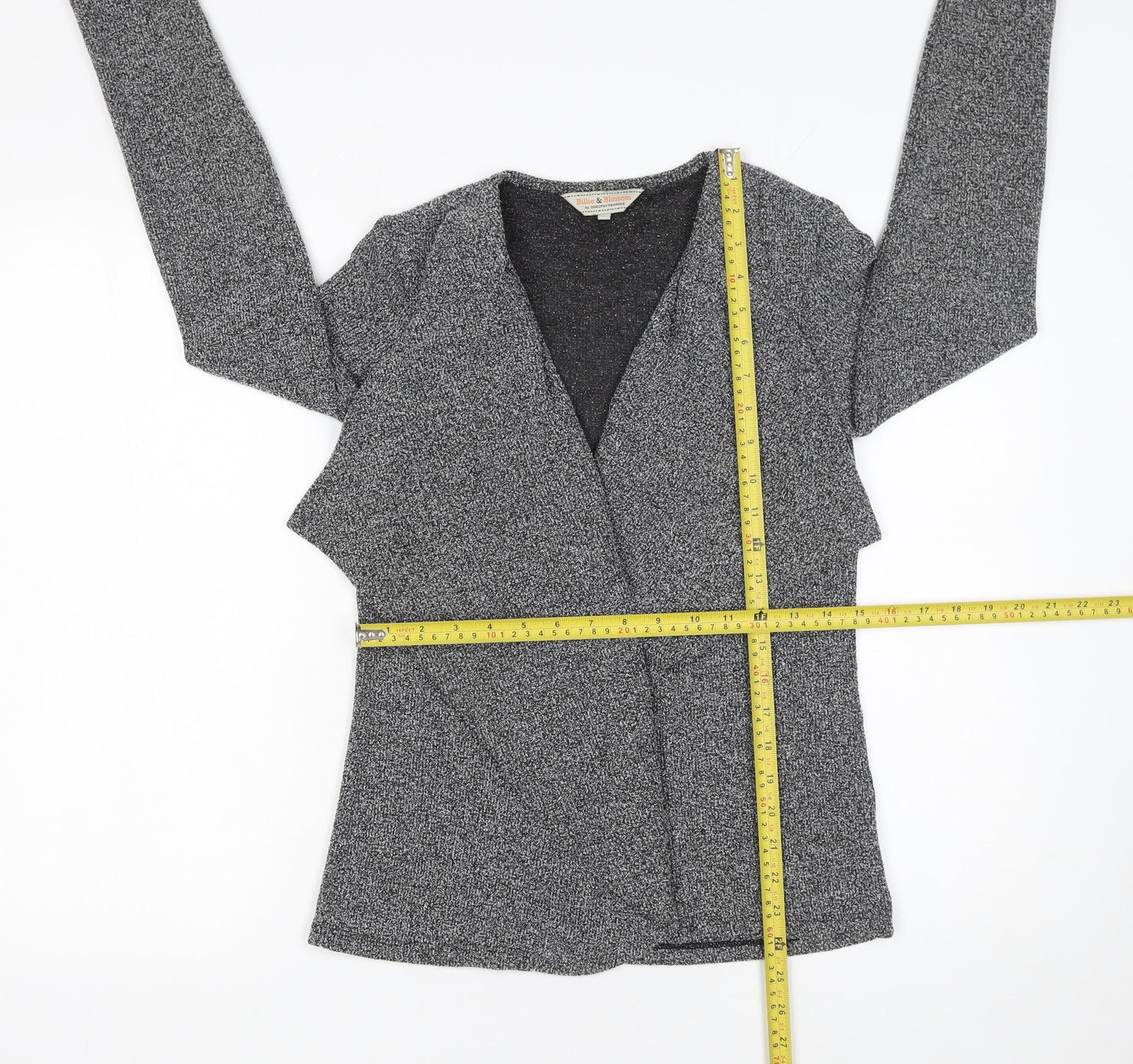Womens UK Size 8 Billie & Blossom by Dorothy Perkins Grey Cardigan Jumper
