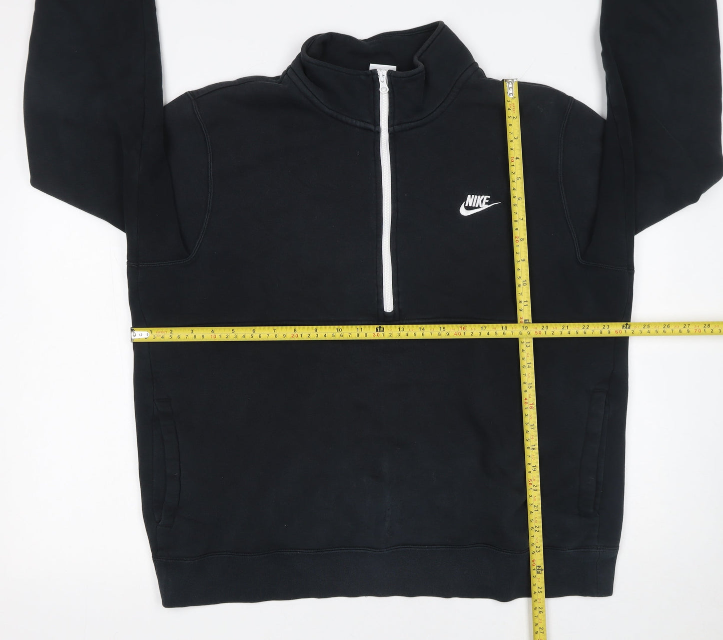 Mens UK Size L Nike Black Pullover Sweatshirt