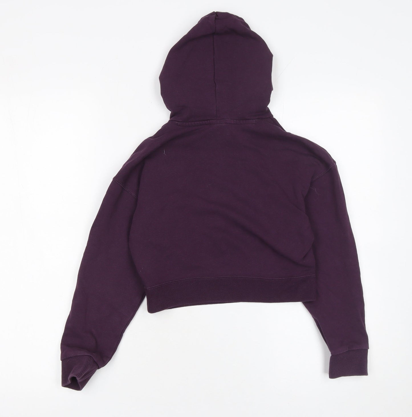 Girls UK Size 11-12 Years PUMA Purple Pullover Hoodie