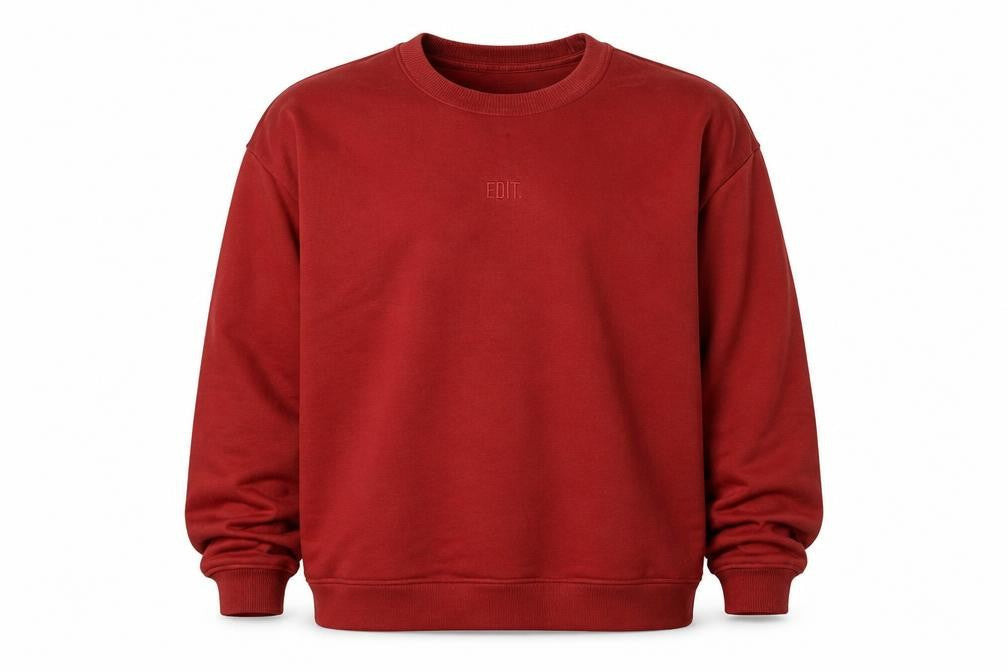 Mens UK Size L NEXT Red Pullover Sweatshirt