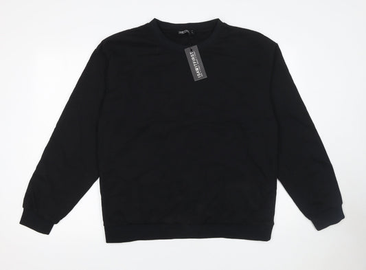 Womens UK Size L I SAW IT FIRST Black Pullover Sweatshirt