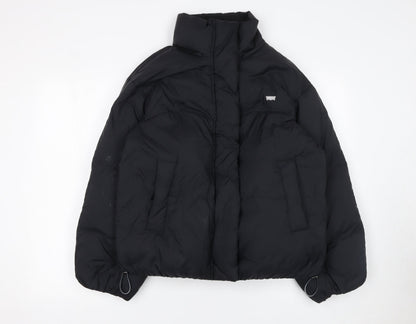 Womens UK Size S Levi's Black Puffer Jacket