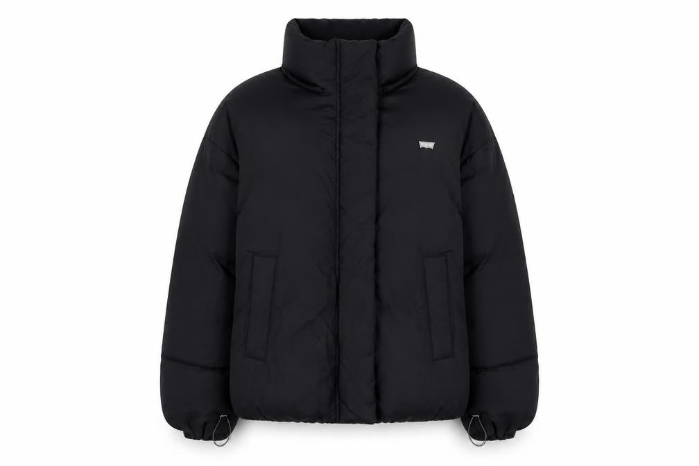 Womens UK Size S Levi's Black Puffer Jacket