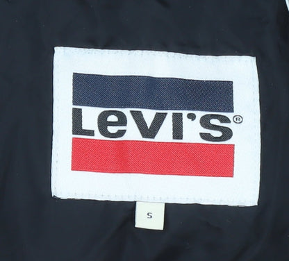 Womens UK Size S Levi's Black Puffer Jacket