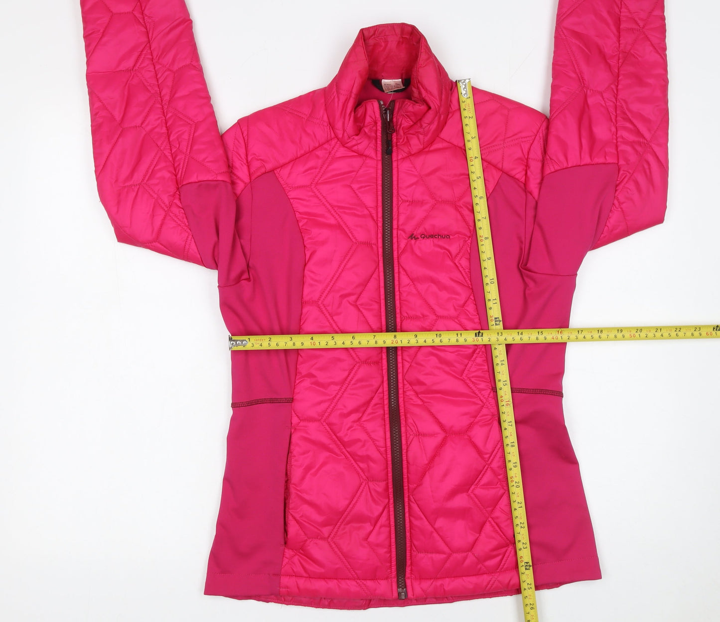 Womens UK Size 8 Quechua Pink Hiking Walking Running & Jogging Jacket