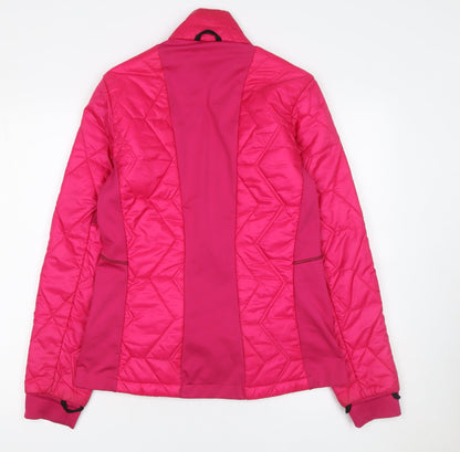 Womens UK Size 8 Quechua Pink Hiking Walking Running & Jogging Jacket