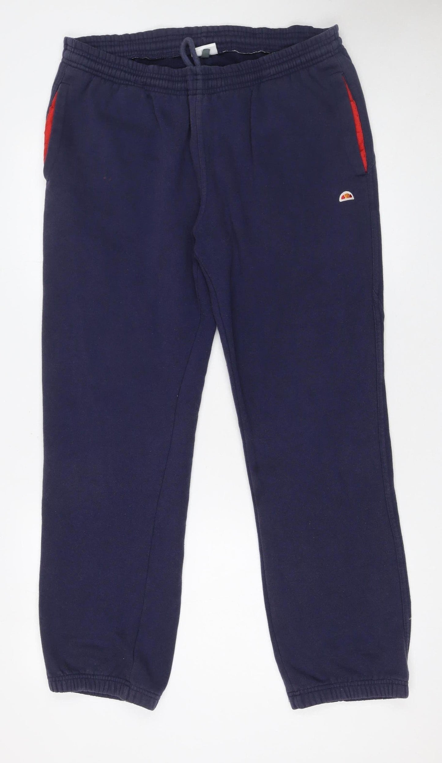 Mens UK Size M ellesse Regular Fit Jogger Blue Trousers