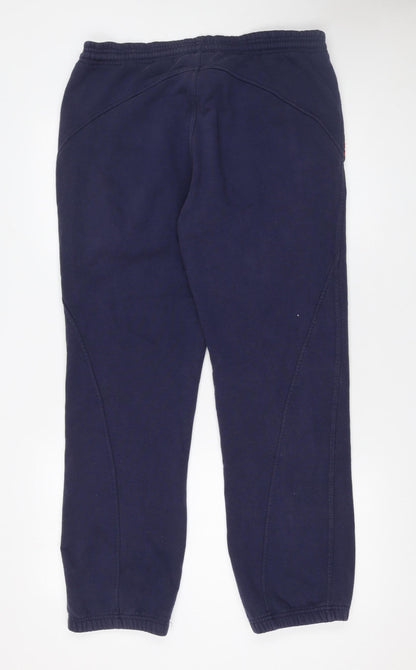 Mens UK Size M ellesse Regular Fit Jogger Blue Trousers