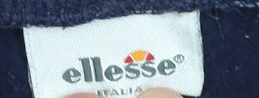 Mens UK Size M ellesse Regular Fit Jogger Blue Trousers