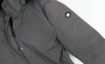 Womens UK Size M Elena J Grey Parka Coat