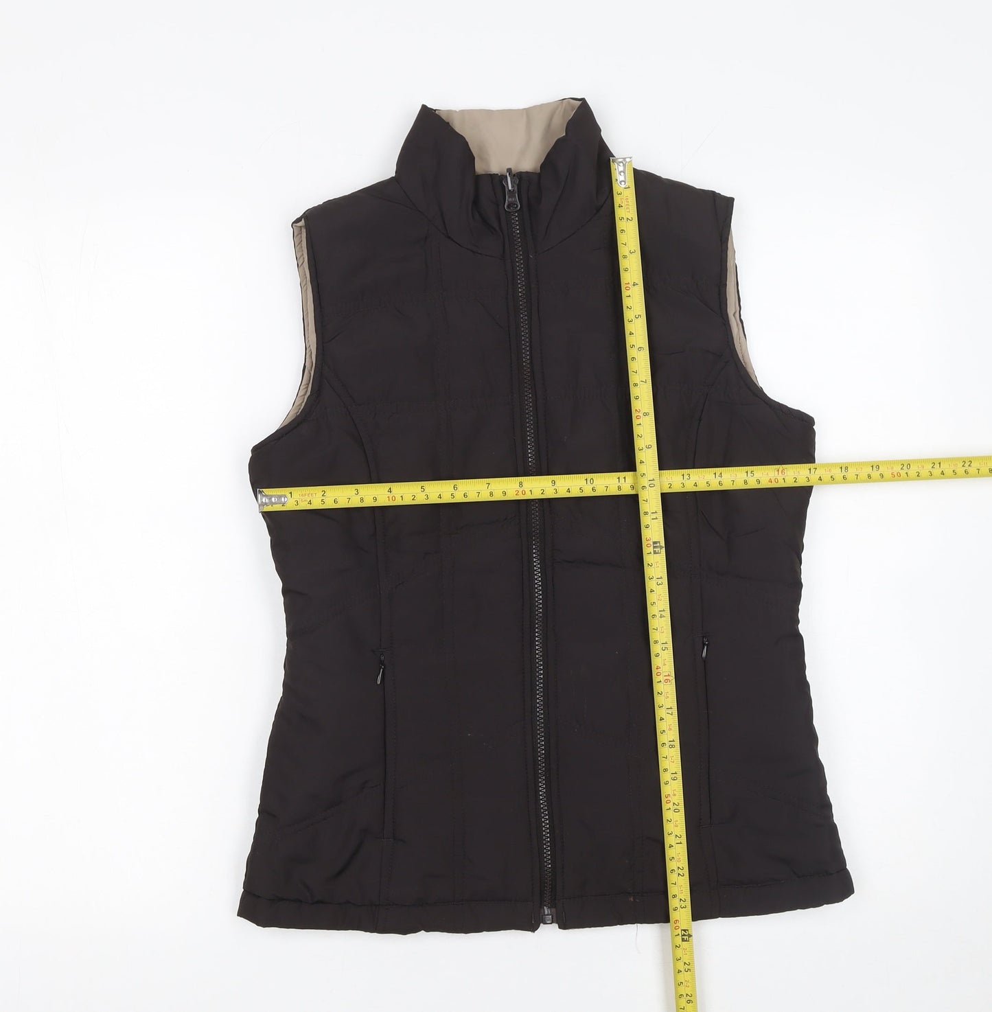 Womens UK Size 10 TU Black Bodywarmer