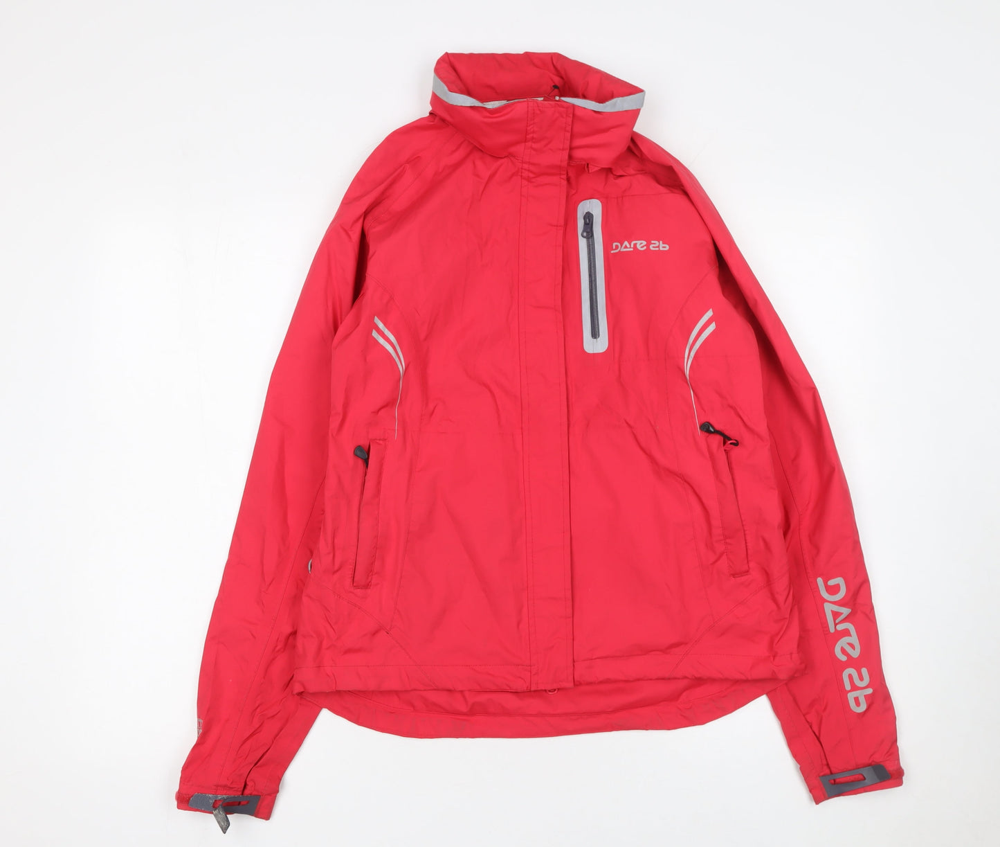 Womens UK Size 12 Dare 2B Red Rain Coat