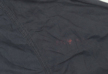 Womens UK Size S Fat Face Blue Parka Coat