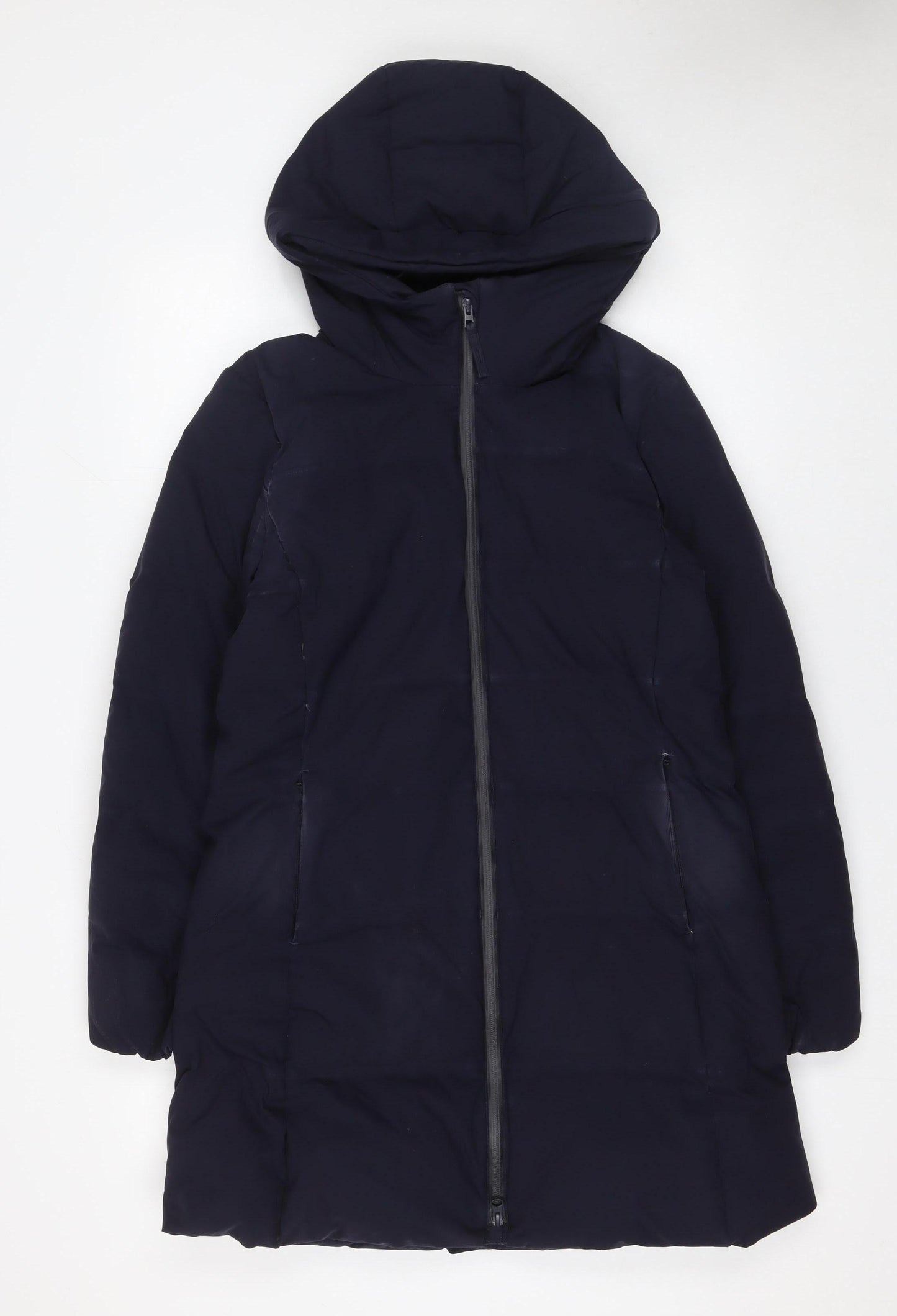 Womens UK Size XS Uniqlo Blue Puffer Jacket