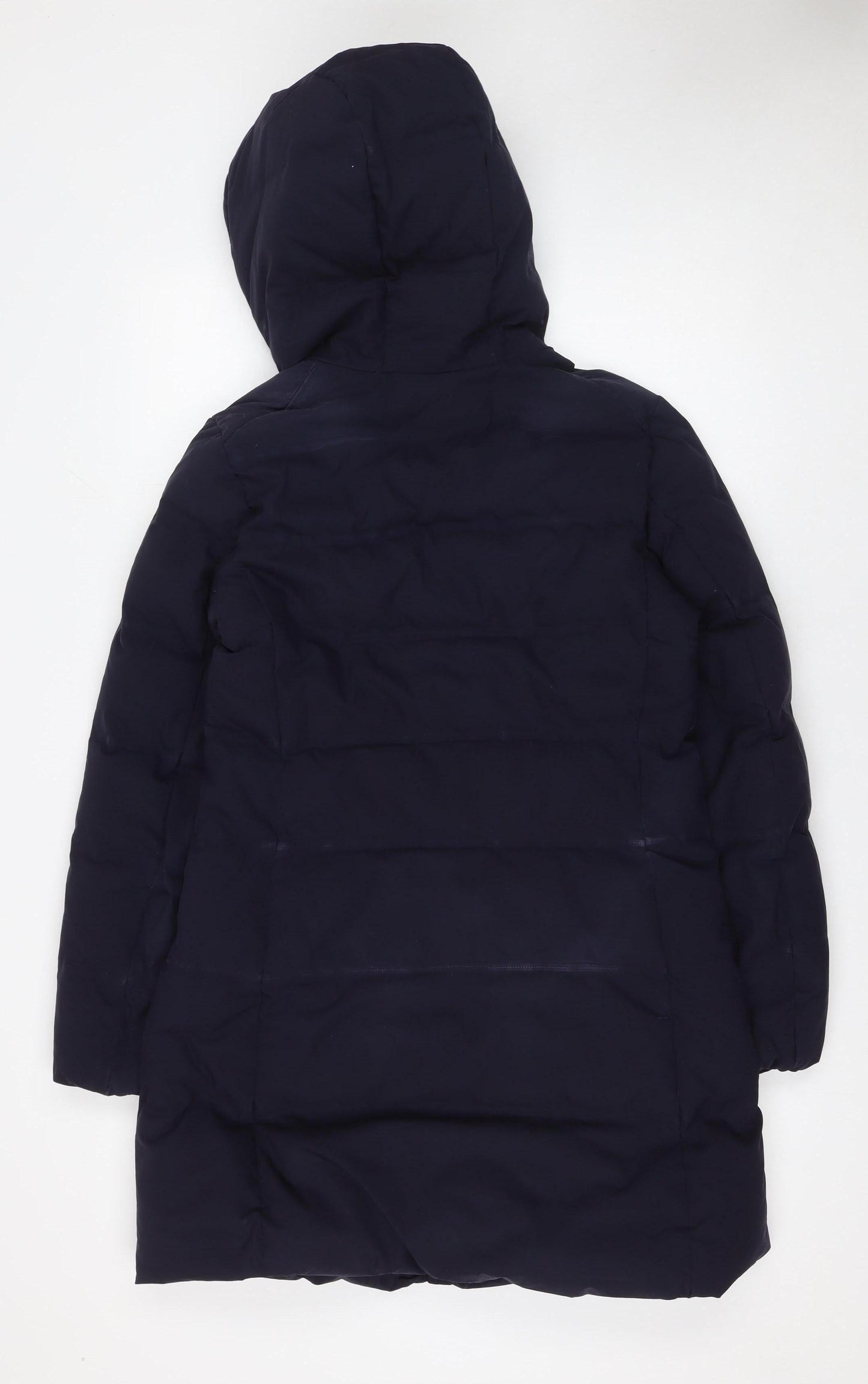Womens UK Size XS Uniqlo Blue Puffer Jacket
