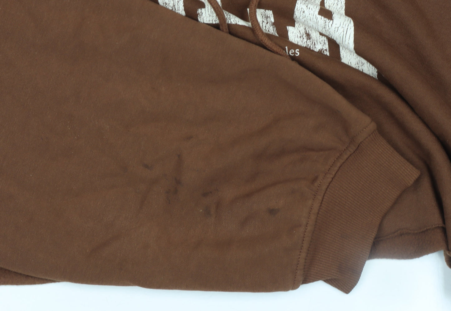 Womens UK Size M H&M Brown Pullover Hoodie
