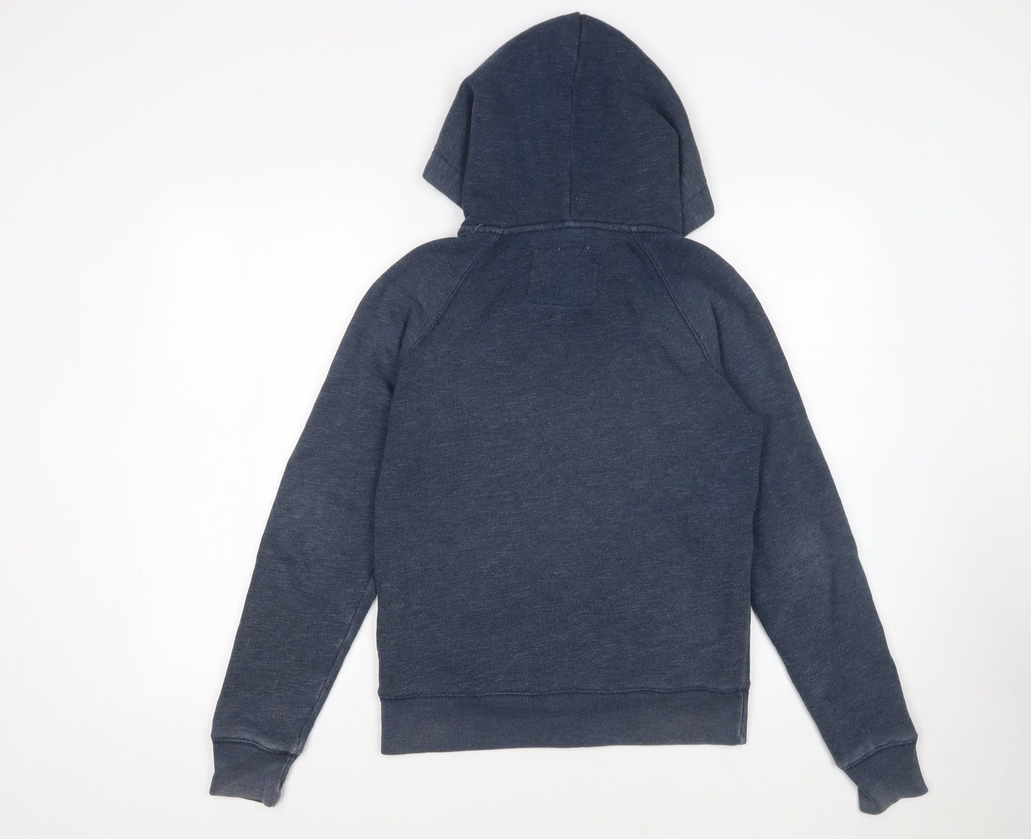 Womens UK Size 10 Jack Wills Blue Full Zip Hoodie