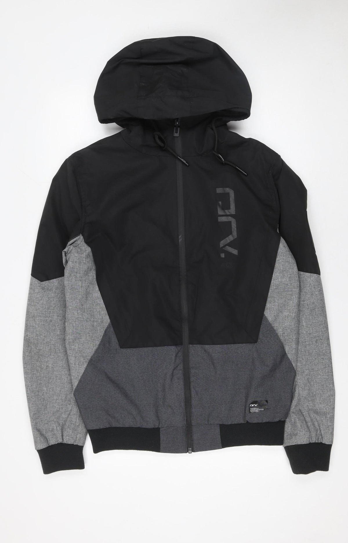 Mens UK Size M DRV Grey Windbreaker Coat