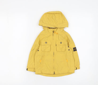 Boys UK Size 2 Years NEXT Yellow Parka Coat
