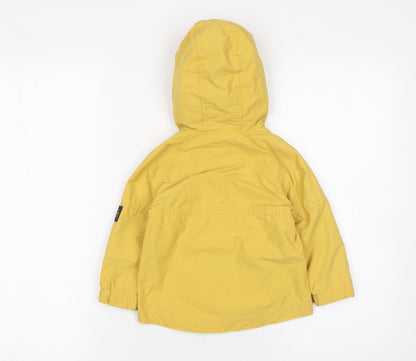 Boys UK Size 2 Years NEXT Yellow Parka Coat