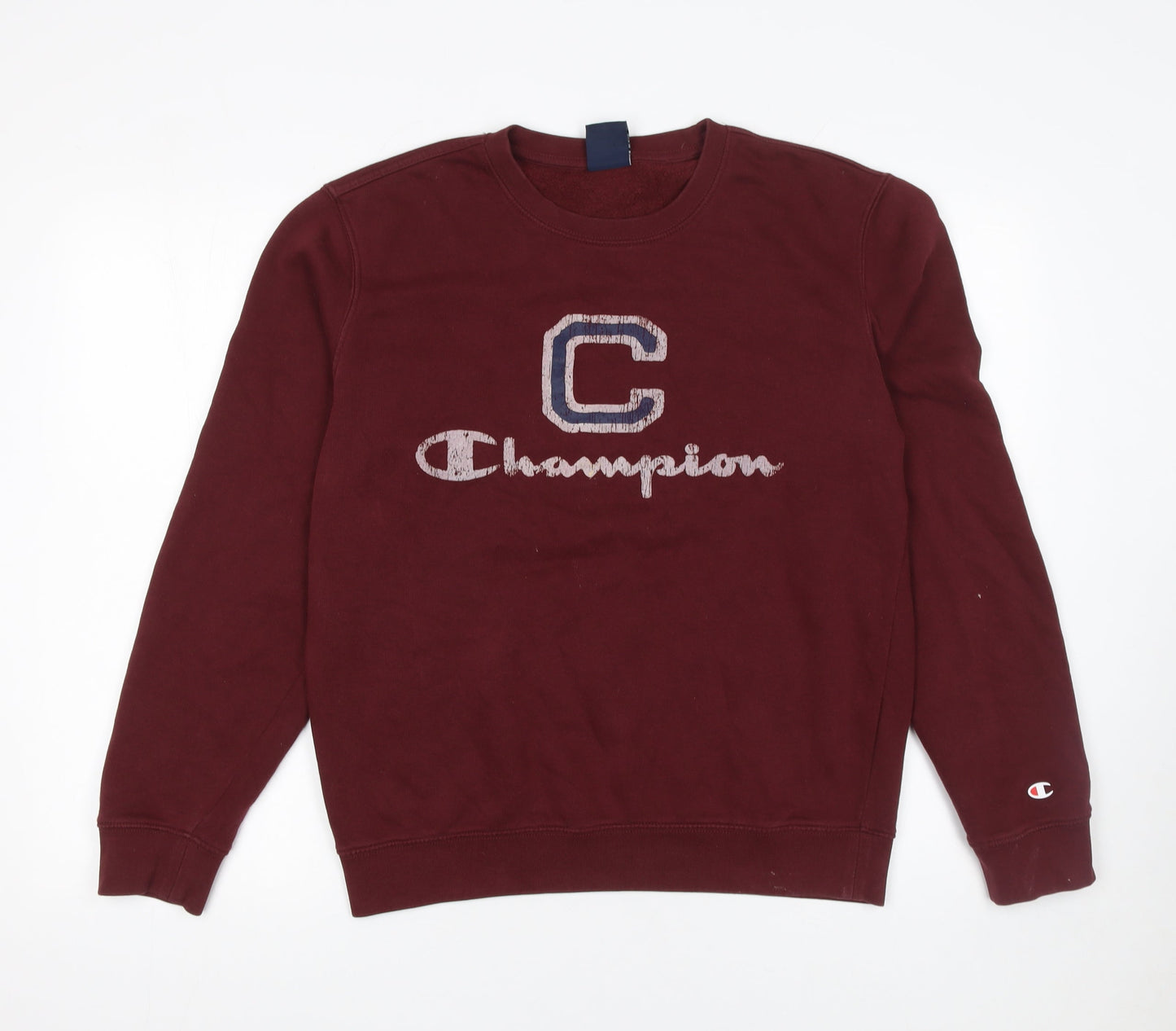 Womens UK Size M Champion Brown Pullover Sweatshirt
