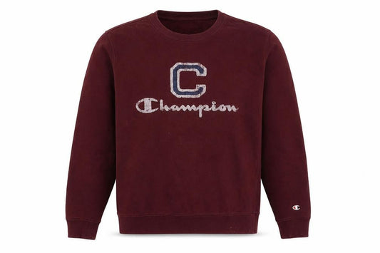 Womens UK Size M Champion Brown Pullover Sweatshirt