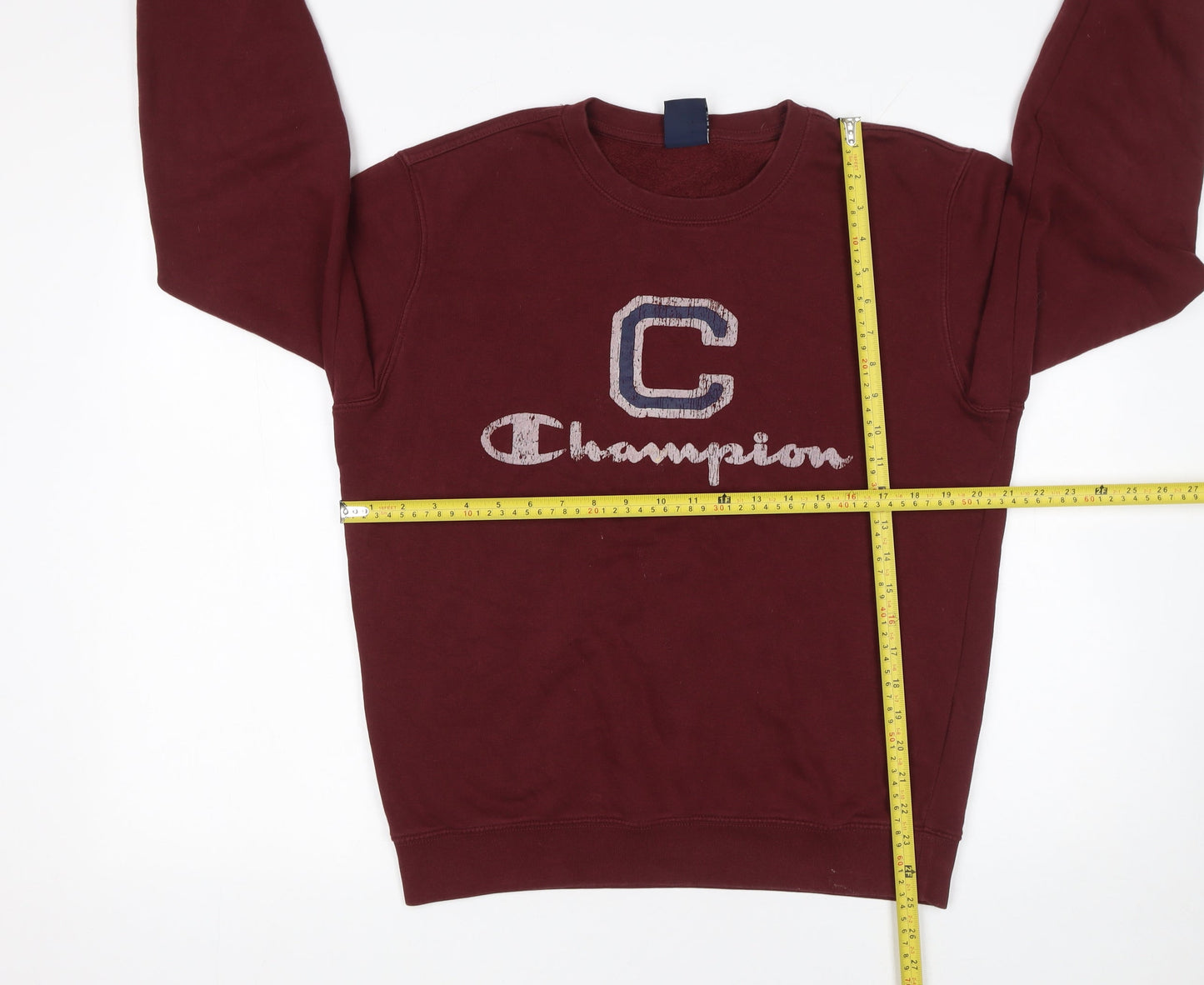 Womens UK Size M Champion Brown Pullover Sweatshirt