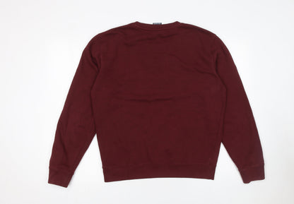 Womens UK Size M Champion Brown Pullover Sweatshirt