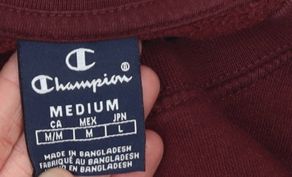 Womens UK Size M Champion Brown Pullover Sweatshirt
