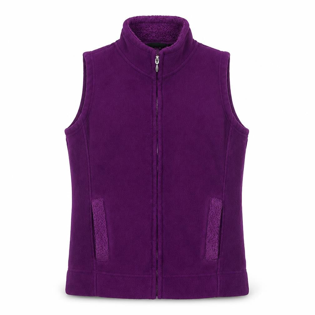 Womens UK Size S ISLE Essentials Purple Bodywarmer