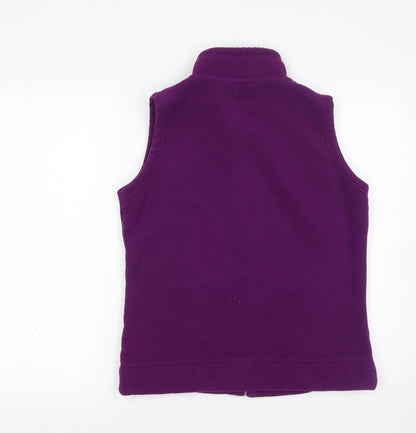 Womens UK Size S ISLE Essentials Purple Bodywarmer