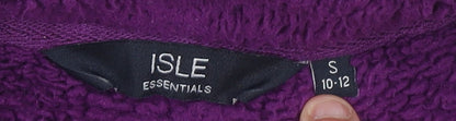 Womens UK Size S ISLE Essentials Purple Bodywarmer