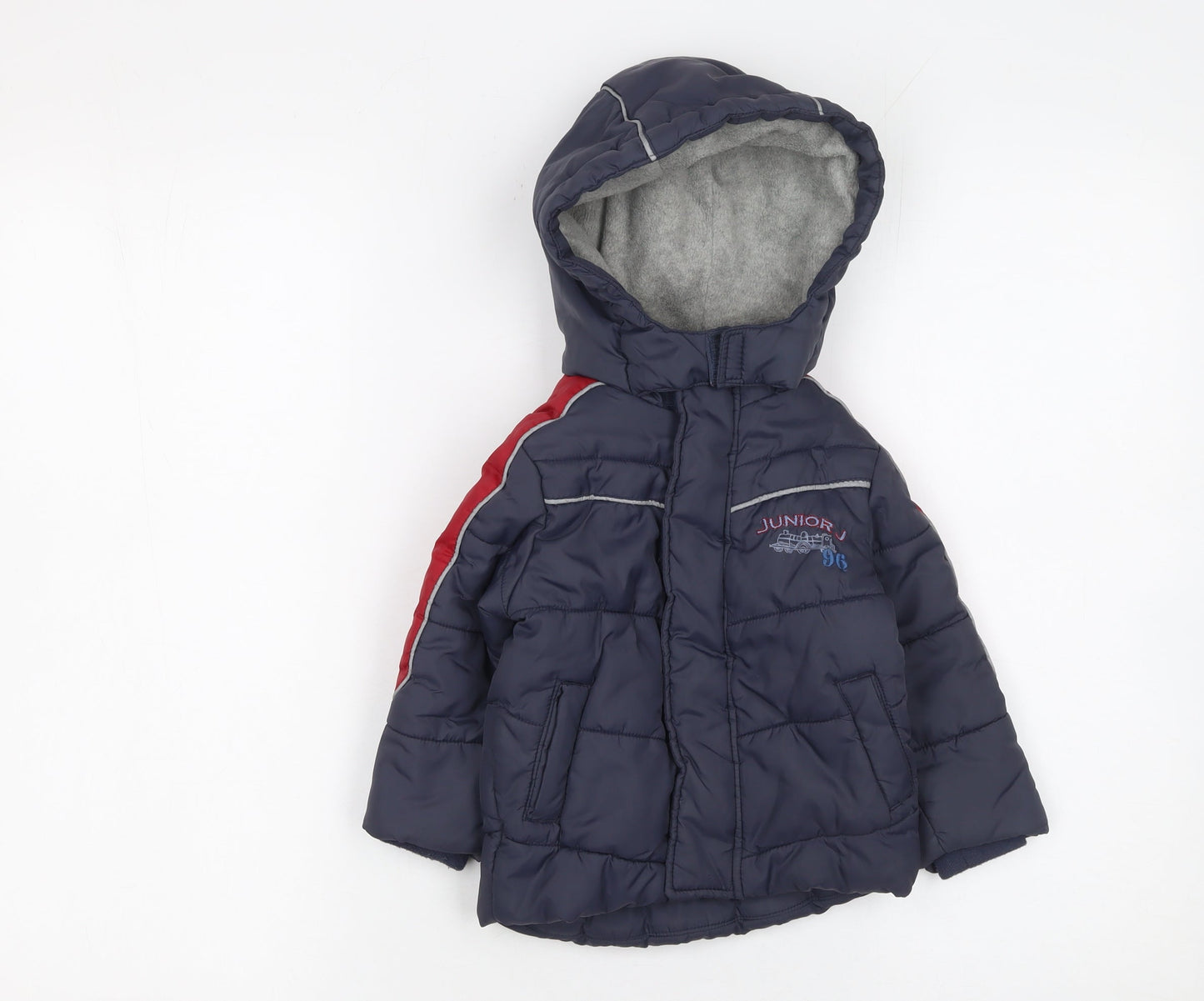 Boys UK Size 12-18 Months Designers at Debenhams Blue Puffer Jacket