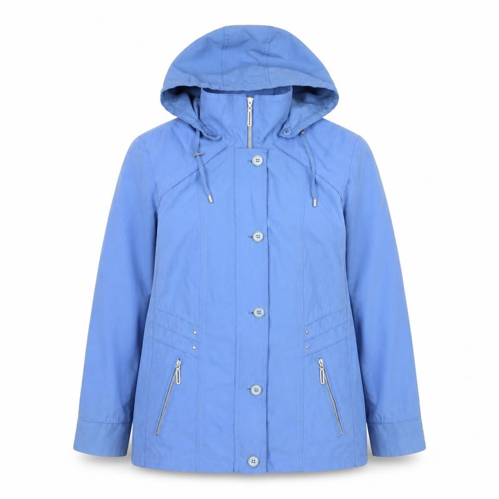 Womens UK Size 14 Cotswold Collections Blue Rain Coat