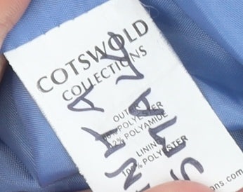 Womens UK Size 14 Cotswold Collections Blue Rain Coat